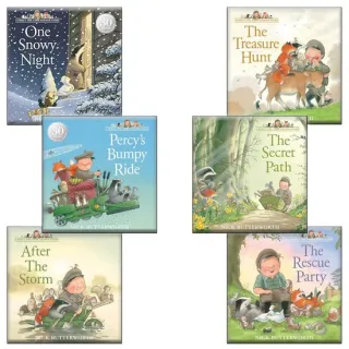 Percy the Park Keeper 6 Books Collection Set