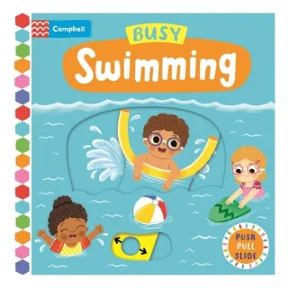 Push Pull Slide: Busy Swimming