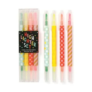 Hooray Today Highlighter Set, Alyssa Nassner, Allison Black