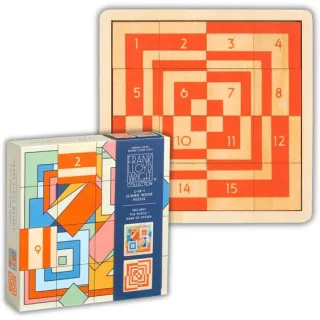 Frank Lloyd Wright Imperial Hotel 2-in-1 Sliding Wood Puzzle