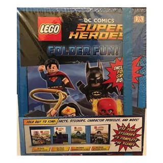 lego dc comics super heroes folder fun