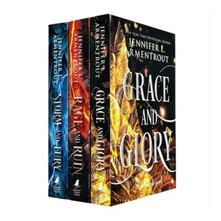 The Harbinger Series 3 Books Set by Jennifer L. Armentrout (Storm and Fury, Rage and Ruin, Grace and Glory)