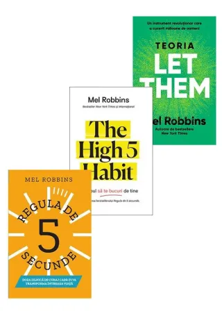Pachet Mel Robbins. Set 3 carti