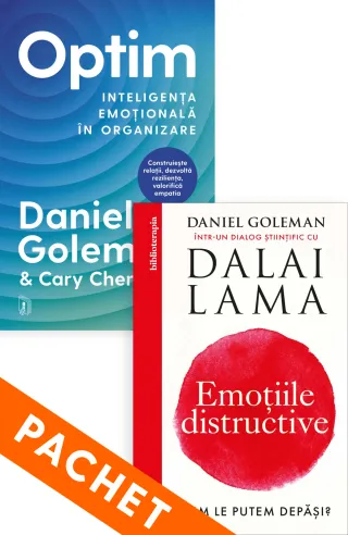Pachet Daniel Goleman – „Inteligența emoțională la lucru“
