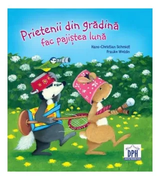 Prietenii din grădina fac pajiștea lună