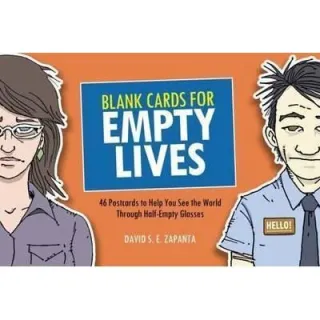 Blank Cards for Empty Lives