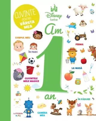 Disney Bebe. Cuvinte pentru vârsta mea. Am 1 an