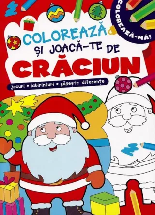 Colorează și joacă-te de Crăciun