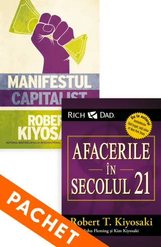 Pachet Robert T. Kiyosaki – „Gândește ca un investitor“