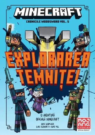 Minecraft. Cronicile Woodsword. Explorarea temniței (Vol. 5)
