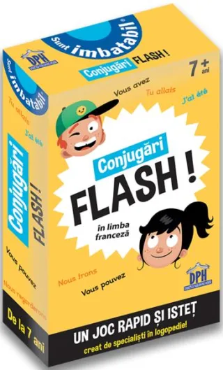Sunt imbatabil. Conjugări flash în limba franceză!
