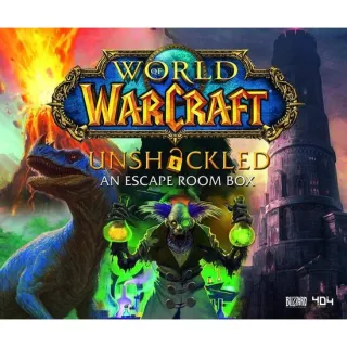 World Of Warcraft Unshackled An Escape Room Box