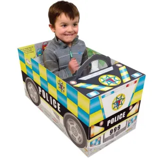 Convertible Police Car