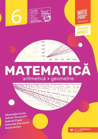 Matematică Standard. Algebră, geometrie. Clasa a VI-a