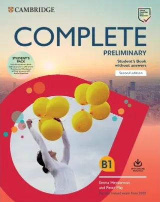 Complete Preliminary, Student's Book Pack (SB wo Answers w Online Practice and WB wo Answers w Audio Download)