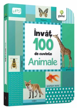 Animale. Învăț 100 de cuvinte (Vol. 1)