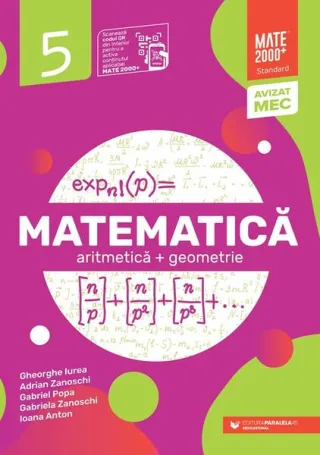 Matematică Standard. Algebră, geometrie. Clasa a V-a