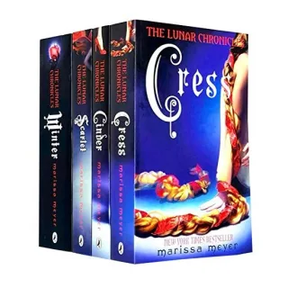 Marissa Meyer Lunar Chronicles Series Collection 4 Books Set, Marissa Meyer