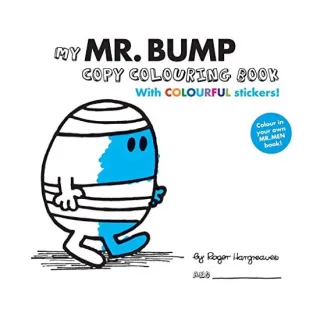 Mr Men Mr Bump Colouring