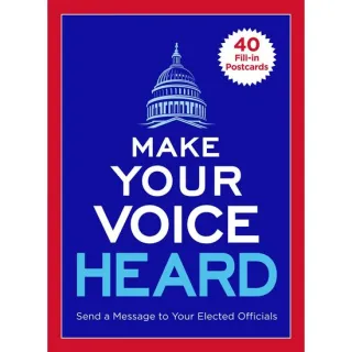 Make Your Voice Heard Postcard Book