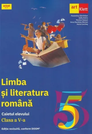 Limba și literatura română. Caietul elevului. Clasa a V-a