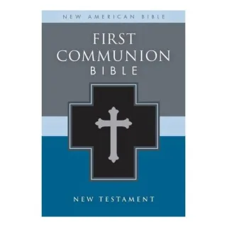 First Communion Bible Nab New Testament New Amercian Bible Black New Testament