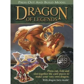 Press Out and Build Model: Dragon of Legends