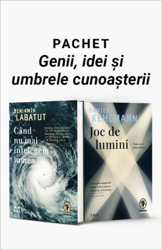 Pachet Genii, idei și umbrele cunoașterii. Când nu mai înțelegem lumea/Joc de lumini