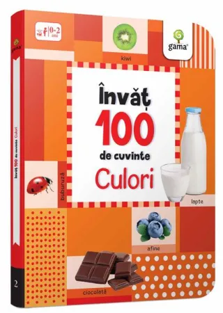 Culori. Învăț 100 de cuvinte (Vol. 2)