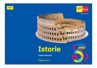 Istorie. Caiet pentru clasa a V-a