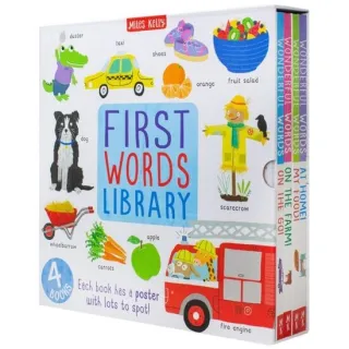 First Words My World: 4-pack set