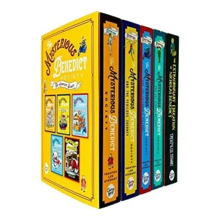 The Mysterious Benedict Society The Complete Series 5 Books Collection , Trenton Lee Stewart
