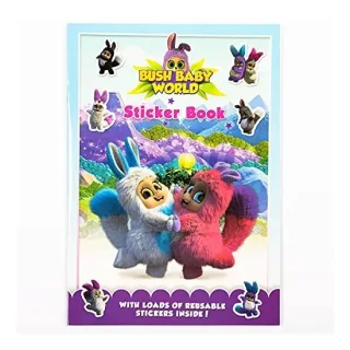 Bush Baby World Sticker Book With Loads Of Reusable Stickers Inside