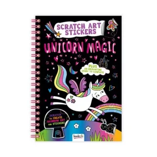 Unicorn Magic: Scratch Art Stickers (Scratch Art S(...)