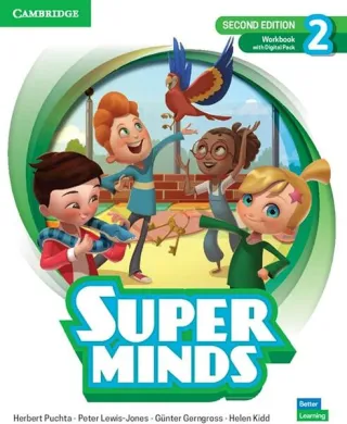Super Minds 2ed Level 2 Workbook with Digital Pack British English