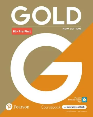 Gold B1+ Pre-First New Edition Coursebook with Interactive eBook