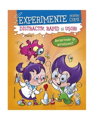 Experimente pentru copii – portocaliu