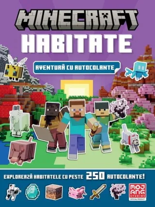 Minecraft - Habitate. Aventură cu autocolante