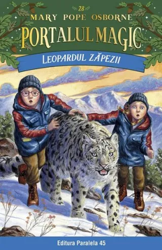 Portalul magic. Leopardul zăpezii (Vol. 28)