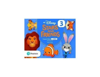 My Disney Stars and Friends Pre A1, Level 3, Student's Book and eBook with Digital Resources