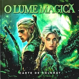 O lume magică. Carte de colorat