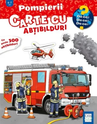 Pompierii – Carte cu abțibilduri