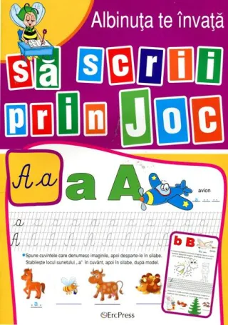 Albinuța te învață să scrii prin joc