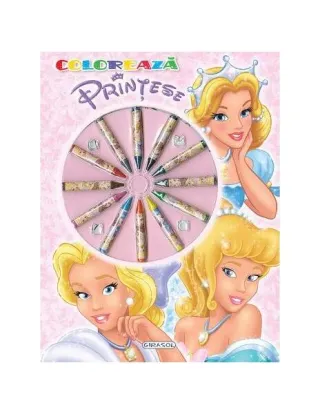 Colorează - Prințese