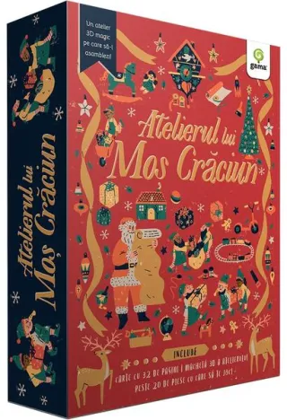 Atelierul lui Moș Crăciun + Set 3D