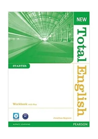New Total English Starter A1. Workbook with Key and Audio CD Pack