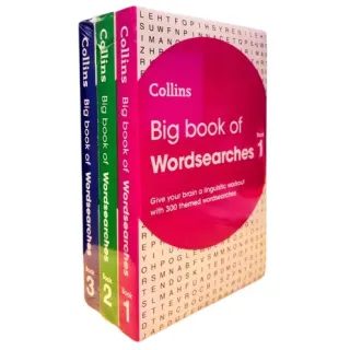 Big Book Of Wordsearches 1, 2 & 3 Pack, Harper Collins