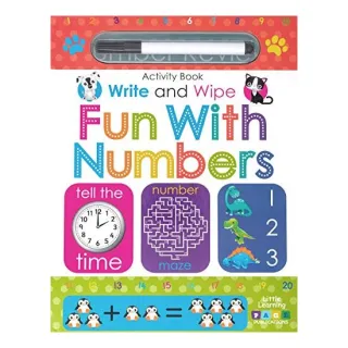 Write and Wipe Fun with Numbers