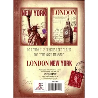 London/ New York Picture Postcard Notecards