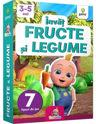 Învăț fructe și legume